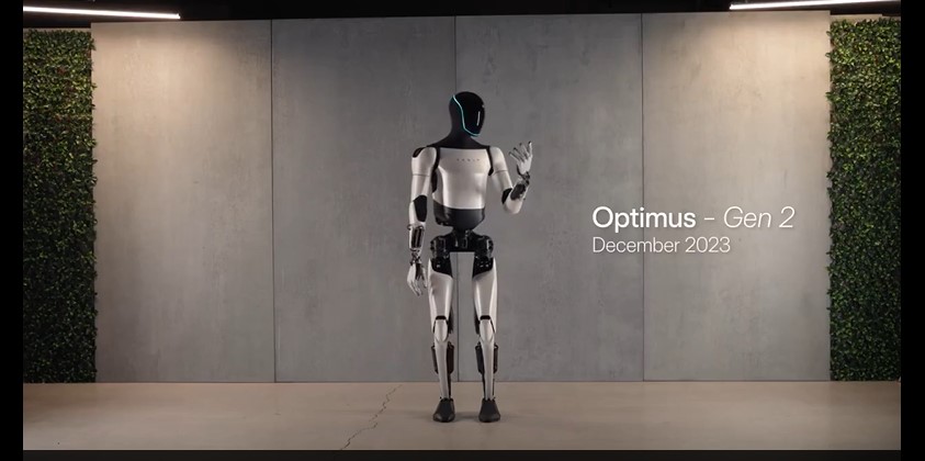 特斯拉人形机器人二代Optimus Gen2